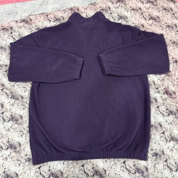 Vintage purple camper fleece zip up size M - Picture 2 of 4